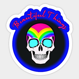 beautiful things Sticker